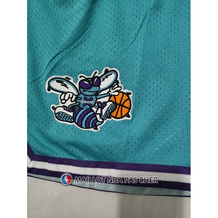 Short Charlotte Hornets Retro Just Don Vert